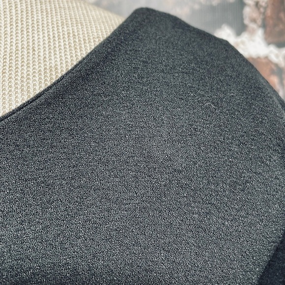 Bobeau Dress Black Tulip Hem Short Sleeves Medium Petite - Picture 13 of 13